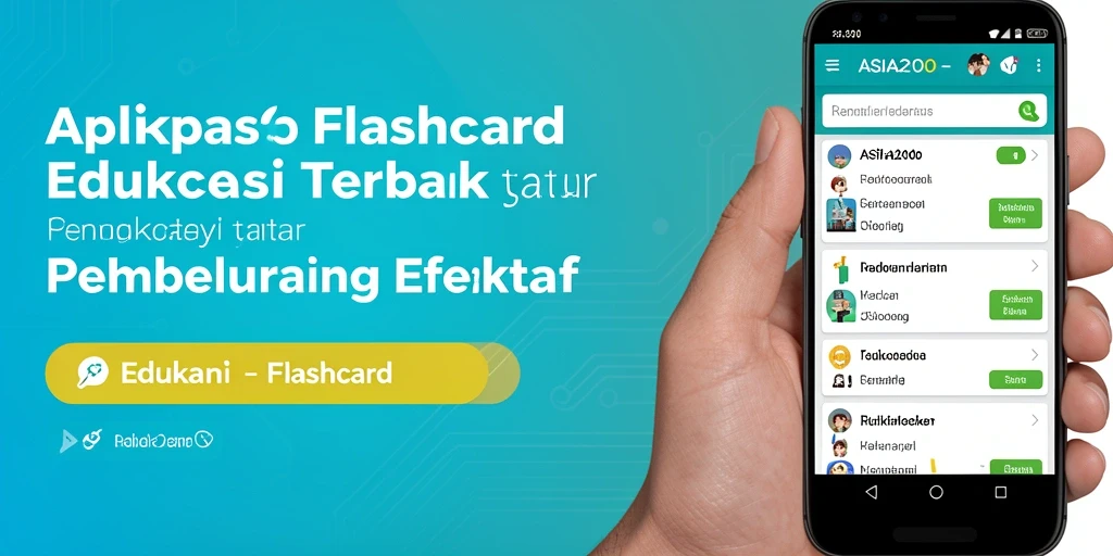 Antarmuka pengguna ASIA200 yang menarik dan interaktif untuk belajar.