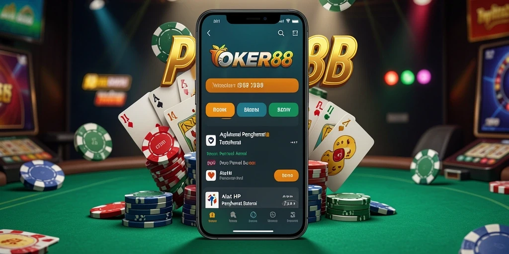 Tampilan antarmuka POKER88 yang user-friendly untuk penghemat baterai.